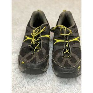 speedo black and yellow shoes size 12